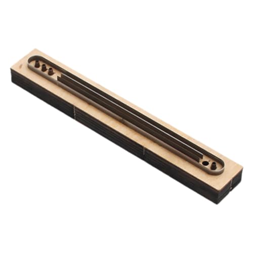 jojofuny DIY Lederform Holzschnitt Stanze für Armband Robuste Schneidemaschine für Leder für Handwerk und Bastelarbeiten Projekte und von jojofuny