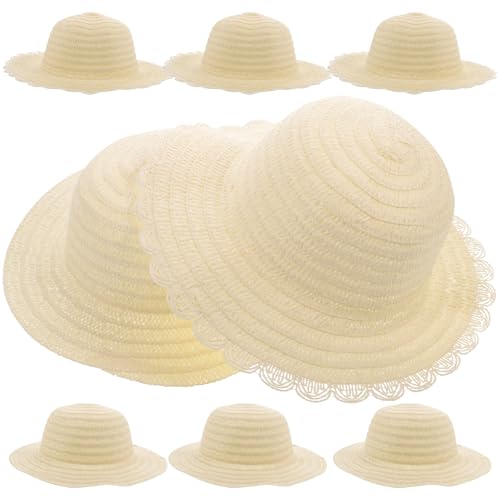 jojofuny DIY Malerei Strohhut Kinder Bemalen Hüte Handgemachte Hut Kappe Strand Sonnenhut Kunst Verkleiden Hüte für DIY Basteln Handwerk Spielzeug Deko 8 Stück Weiß jojofuny DIY Malerei Strohhut Kinder Bemalen Hüte Handgemachte Hut Kappe Strand Sonnenhut Kunst Verkleiden Hüte für DIY Basteln Handwerk Spielzeug Deko 8 Stück Weiß von jojofuny