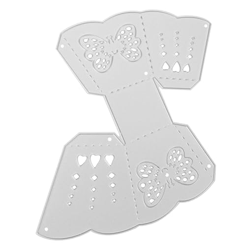 jojofuny DIY Schmetterlings Box Stanzform Schneide Stanzschablone für Kartenbasteln Scrapbooking und Papierkunst Dekoration jojofuny DIY Schmetterlings Box Stanzform Schneide Stanzschablone für Kartenbasteln Scrapbooking und Papierkunst Dekoration von jojofuny