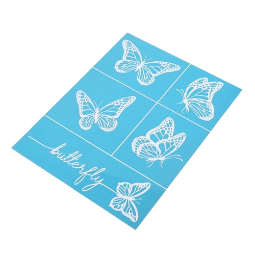 jojofuny DIY Selbstklebende Siebdruckschablonen Hochwertigem Waschbare Schablonen für Kunstwerke Wänden und Textilien für Projekte jojofuny DIY Selbstklebende Siebdruckschablonen Hochwertigem Waschbare Schablonen für Kunstwerke Wänden und Textilien für Projekte von jojofuny