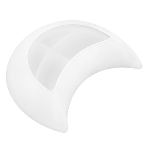 jojofuny DIY Silikonform Mondform für Epoxidharz Gießform Flexible Langlebige Bastelform für Handgemachte Mondteller für Originelles DIY und Epoxidharzkunst von jojofuny