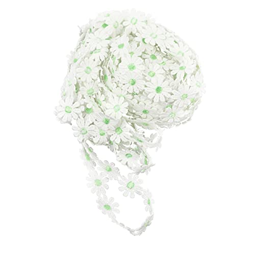 jojofuny Daisy Flower Lace Trim Yards Handgefertigtes Spitzenband für Diy Hochzeitsdekorationen Bekleidungszubehör und Bastelprojekte von jojofuny