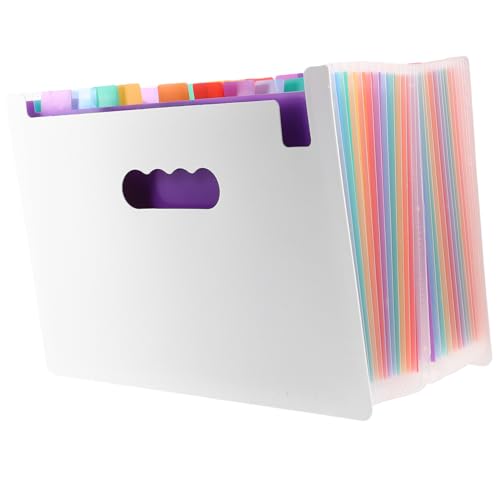 jojofuny Datei Aufbewahrungsbox erweiterbar Inhaber Akkordeon Schreibtisch Speicherorganisator erweitern ordner Organisatoren Datei und Speicher Dokumentenmappen Office-Datei-Organizer Weiß jojofuny Datei Aufbewahrungsbox erweiterbar Inhaber Akkordeon Schreibtisch Speicherorganisator erweitern ordner Organisatoren Datei und Speicher Dokumentenmappen Office-Datei-Organizer Weiß von jojofuny