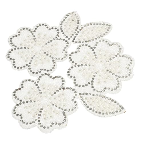 jojofuny Dekorative Aufkleber für Diamanten Applikation nähen Kleidungsstück Patch Flicken für Bekleidung Stickerei Kleiderflicken süße Patches Strass-Blumenapplikationen Harz Weiß jojofuny Dekorative Aufkleber für Diamanten Applikation nähen Kleidungsstück Patch Flicken für Bekleidung Stickerei Kleiderflicken süße Patches Strass-Blumenapplikationen Harz Weiß von jojofuny