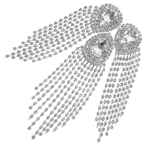 jojofuny Diamond Blade Muschel Quaste Damen Kleid Applikation Perlen Applikationen dekoration Kleiderverzierungen Legierungsverzierung Stickstimulationspatch Kristall Silber jojofuny Diamond Blade Muschel Quaste Damen Kleid Applikation Perlen Applikationen dekoration Kleiderverzierungen Legierungsverzierung Stickstimulationspatch Kristall Silber von jojofuny