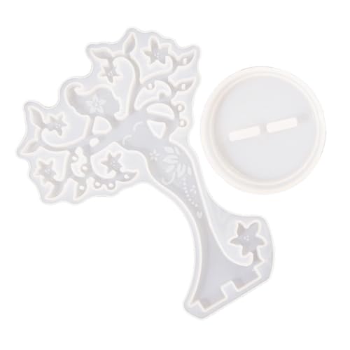 jojofuny Diy Epoxidharz Schmuckständer Silikonform Schmuckhalter für Ohrringe und Ringe für Displays und Diy Bastelprojekte von jojofuny