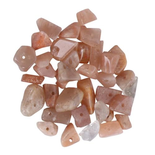 jojofuny Diy Naturstein Perlen Türkis Kristall Chips Unregelmäßige Form Bohrlöcher für Schmuckherstellung Armbänder Ketten Ohrringe und Bastelprojekte von jojofuny