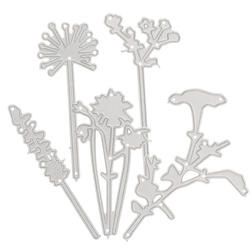 jojofuny Diy Schneideform Blumenblatt Design Stanzform Kohlenstoffstahl für Scrapbooking Kartenherstellung und Bastelprojekte Verschiedene Stile von jojofuny