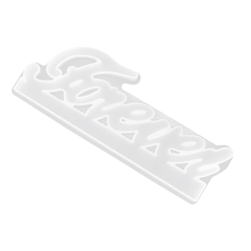 jojofuny Diy Silikonform für Kristallene Tischdekoration Flexible und Wiederverwendbare Gießform für Romantische Accessoires für Bastelprojekte und Heimdekoration von jojofuny