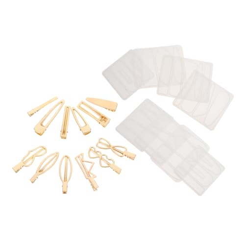jojofuny Diy Silikonformen Set für Haarschmuck Teiliges Bastelset für Haarnadeln Leicht und für Kreative Schmuckherstellung von jojofuny