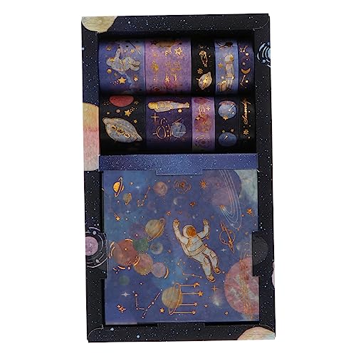 jojofuny Diy Washi Tape Set Dekoratives Klebeband mit Aufklebern für Scrapbooking und Bastelprojekte Hochwertiges Vielseitig Einsetzbar für Journals und Mehr von jojofuny