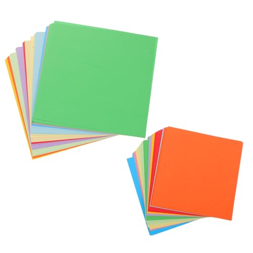 jojofuny Doppelseitiges Quadratisches Origami Papier Bunte Faltblätter für Anfänger und DIY Bastelprojekte Vielseitig für Kunst Schule und Kreative Dekorationen jojofuny Doppelseitiges Quadratisches Origami Papier Bunte Faltblätter für Anfänger und DIY Bastelprojekte Vielseitig für Kunst Schule und Kreative Dekorationen von jojofuny