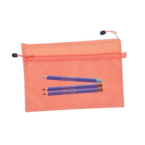 jojofuny Doppelstöckige Wasserfeste Canvas Mappe mit Reißverschluss Tragbarer Dokumentenorganizer und Netzfach Multifunktionale Aufbewahrungstasche für Büro Schule und Reisen Orange jojofuny Doppelstöckige Wasserfeste Canvas Mappe mit Reißverschluss Tragbarer Dokumentenorganizer und Netzfach Multifunktionale Aufbewahrungstasche für Büro Schule und Reisen Orange von jojofuny