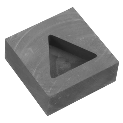 jojofuny Dreiecksform Gießformen zum Schmelzen Gussform Barren Formguss Formenguss Graphitguss-Schmelzdreieck Graphitformen zum Gießen von Metall Veredelung von Schrott Gusssandform Schwarz jojofuny Dreiecksform Gießformen zum Schmelzen Gussform Barren Formguss Formenguss Graphitguss-Schmelzdreieck Graphitformen zum Gießen von Metall Veredelung von Schrott Gusssandform Schwarz von jojofuny