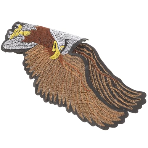 jojofuny Eagle Aufnäher zum Aufnähen Gestickter Patch für Kleidung Jeans Taschen Diy Applikation für Jacken und Rucksäcke für Kreative Bastelprojekte von jojofuny