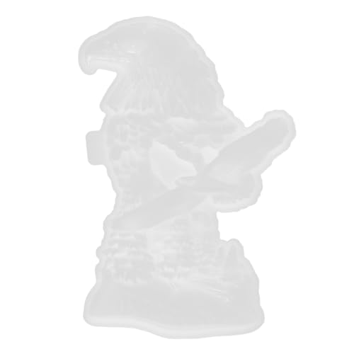 jojofuny Eagle Silikonform für Epoxidharz Flexible DIY Eagle Gießform Dekorative Adler Skulptur Langlebig und Leicht zu Entformen für Bastelprojekte und von jojofuny