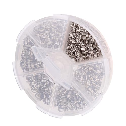 jojofuny Eisenringe Doppelte Geschlossene Ringe Rostfreie DIY Schmuckringe für Handgemachte Accessoires Robuste Metallringe für Bastelprojekte und Schlüsselanhänger jojofuny Eisenringe Doppelte Geschlossene Ringe Rostfreie DIY Schmuckringe für Handgemachte Accessoires Robuste Metallringe für Bastelprojekte und Schlüsselanhänger von jojofuny