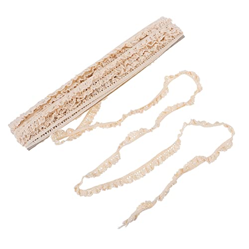 jojofuny Elastisches Spitzenband Baumwolle Breit Yards Dekoratives Borte für Kleidung Hochzeitsfeiern Scrapbooking und Diy Bastelarbeiten jojofuny Elastisches Spitzenband Baumwolle Breit Yards Dekoratives Borte für Kleidung Hochzeitsfeiern Scrapbooking und Diy Bastelarbeiten von jojofuny