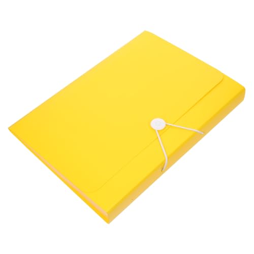 jojofuny Fächermappe Fächer Dokumententasche Mehrlagig Tragbar Gelb Robuster Aktenordner Organizer für Büro und Zuhause Erweiterbarer Dokumentenmappe für Ordner und Schriftstücke jojofuny Fächermappe Fächer Dokumententasche Mehrlagig Tragbar Gelb Robuster Aktenordner Organizer für Büro und Zuhause Erweiterbarer Dokumentenmappe für Ordner und Schriftstücke von jojofuny
