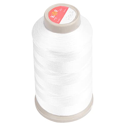 jojofuny Fädiger Nähfaden Weiß Langlebiger Nylon Silk Faden für Quilten Polsterung Kleidermachen Hohe Reißfestigkeit Geringe Fusselbildung Heller Farbton Stabile Nahtfestigkeit Geeignet für jojofuny Fädiger Nähfaden Weiß Langlebiger Nylon Silk Faden für Quilten Polsterung Kleidermachen Hohe Reißfestigkeit Geringe Fusselbildung Heller Farbton Stabile Nahtfestigkeit Geeignet für von jojofuny