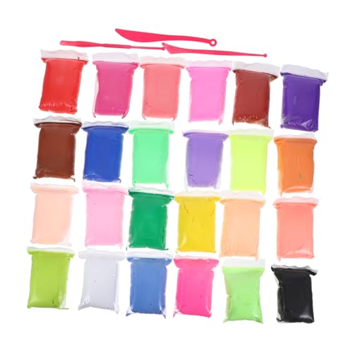 jojofuny Farben Lufttrocknende Modelliermasse Set für Hochformbare Weiche DIY Knetmasse Bastelset zur Motorischer Fähigkeiten für Fantasievolles und Basteln jojofuny Farben Lufttrocknende Modelliermasse Set für Hochformbare Weiche DIY Knetmasse Bastelset zur Motorischer Fähigkeiten für Fantasievolles und Basteln von jojofuny