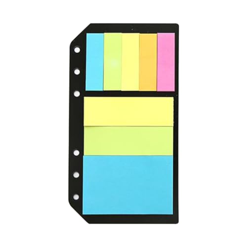 jojofuny Farbenfrohe Haftnotizen Etiketten für Lose Selbstklebende Lesezeichen und Index Sticker für Dokumentenklassifizierung und Notizen Teiliges von jojofuny