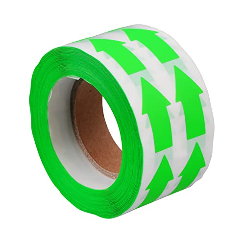 jojofuny Fluoreszierende Aufkleber Selbstklebende Warnetiketten Leuchtendem Grün für Diy Projekte und Kreative Bastelarbeiten von jojofuny