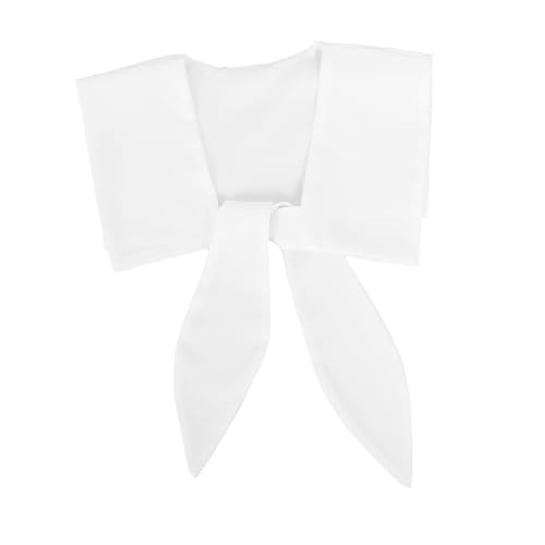 jojofuny Frauen Gefälschter Kragen Dickey Kragen Abnehmbare Bluse Falsch Kragen Top Faux False Kragen Mit Bowknot Für Frauen Girl Favours White von jojofuny