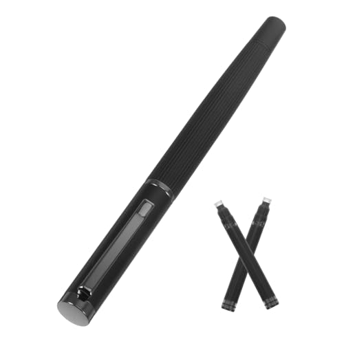 jojofuny Füllfederhalter mit austauschbarer Tintenpatrone Tintennachfüllungen für Stifte japanischer füllfederhalter Stiftwerkzeug-Gadget schwarze Stifte Masse Füller Metall Black jojofuny Füllfederhalter mit austauschbarer Tintenpatrone Tintennachfüllungen für Stifte japanischer füllfederhalter Stiftwerkzeug-Gadget schwarze Stifte Masse Füller Metall Black von jojofuny