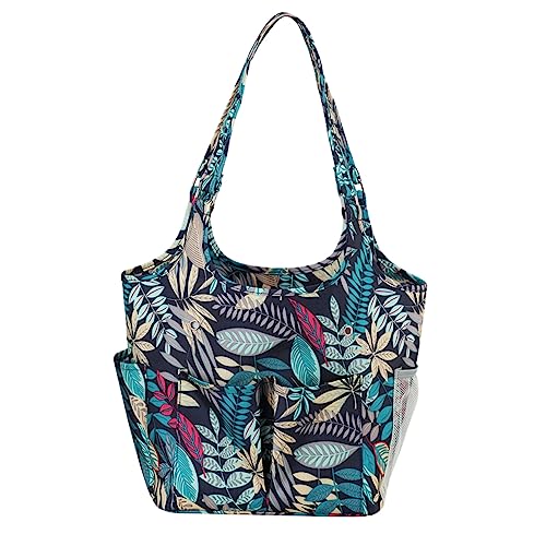 jojofuny Garnaufbewahrungstasche Oxford Praktische Strick und Häkelwerkzeug mit Multipocket Design Lösung für Stricknadeln von jojofuny