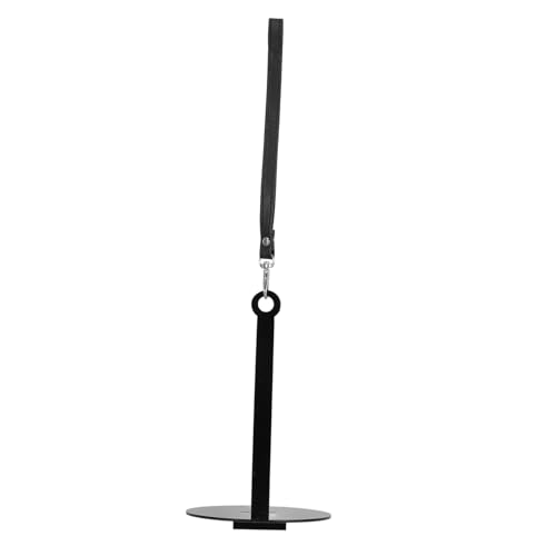 jojofuny Garnhalter am Handgelenk Garnknäuelwickler Strickzubehör Garnpfleger Garnrollenhalter Häkelgarnhalter Garnaufhänger garnknäuel halter Häkelhalter für Garn PU-Leder Black von jojofuny