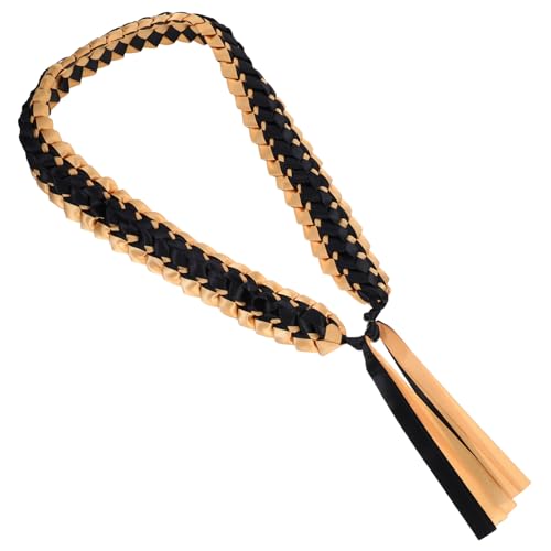 jojofuny Geflochtene Abschluss Ehrenschnur mit Elastischem Satinband Verstellbare Graduation Halskette Komfortabel und Elegant für College Feier und Abschlussfeier Unisex Dekoration von jojofuny