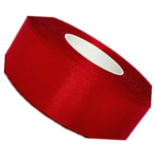 jojofuny Geschenkverpackungsband Geschenkband Solides Dacronband Rot jojofuny Geschenkverpackungsband Geschenkband Solides Dacronband Rot von jojofuny