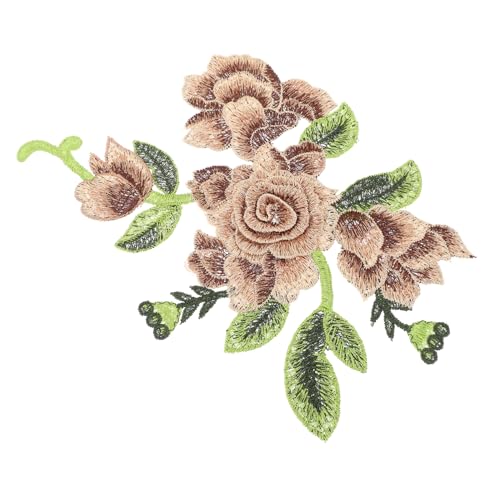 jojofuny Gestickte Stoffapplikation Stickerei entzückende Patches bestickt Verzierungen Blumenapplikationen UV Dekorative Aufnäher für Kleidung Patch in Blumenform Kleiderapparat Polyester jojofuny Gestickte Stoffapplikation Stickerei entzückende Patches bestickt Verzierungen Blumenapplikationen UV Dekorative Aufnäher für Kleidung Patch in Blumenform Kleiderapparat Polyester von jojofuny