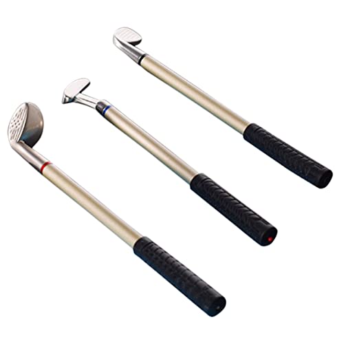 jojofuny Golf Kugelschreiber Satz mit Golfschläger Design Büro Schreibwaren Schreibtisch Dekoration Lustige Stifte für Anlässe Metall Kugelschreiber für Golf Fans von jojofuny