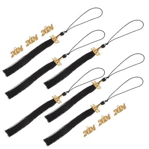 jojofuny Graduation Cap Tassels Strapazierfähigem Dekorative Abschlusskappen Anhänger für Abschlussfeier und Schulabschluss DIY Party Deko für Schüler und Absolventen von jojofuny