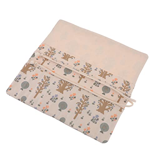 jojofuny Häkelnadel Organizer Strapazierfähigem Material Fächer für Stricknadeln und Nähzubehör Tragbare Rolltasche für Häkelnadeln und Bastelwerkzeuge für Strickliebhaber Leicht und von jojofuny