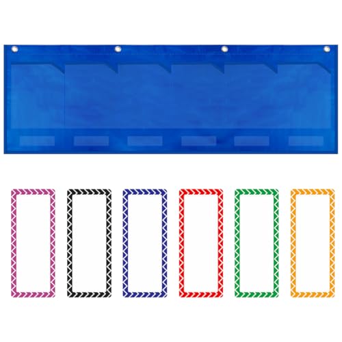 jojofuny Hängende Aufbewahrungstasche mit Fächern und Klaren Etiketten für Büro Klassenzimmer und Zuhause Wand Organizer für Dokumente Magazine und Haken zur Einfachen jojofuny Hängende Aufbewahrungstasche mit Fächern und Klaren Etiketten für Büro Klassenzimmer und Zuhause Wand Organizer für Dokumente Magazine und Haken zur Einfachen von jojofuny
