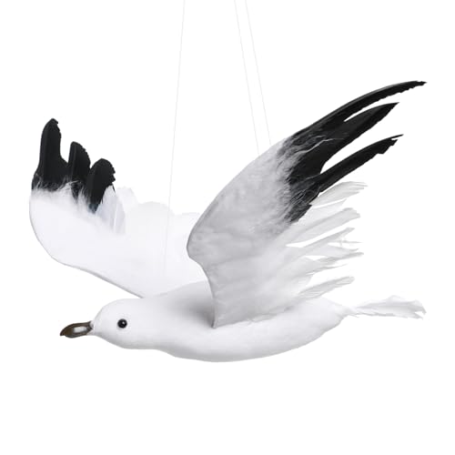jojofuny Hängende Fliegender Vogel Möwe Deko Schaumstoff Weißer Vogelschmuck Taubenschreck für Hochzeit Garten Kinderzimmer Möwe jojofuny Hängende Fliegender Vogel Möwe Deko Schaumstoff Weißer Vogelschmuck Taubenschreck für Hochzeit Garten Kinderzimmer Möwe von jojofuny