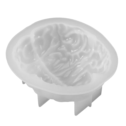 jojofuny Halloween DIY Silikonform Gehirnform für Duftkerzen Flexible Sichere Kerzengießform für Gruselige Halloween-dekorationen Einfach zu Entformen als und Partydeko jojofuny Halloween DIY Silikonform Gehirnform für Duftkerzen Flexible Sichere Kerzengießform für Gruselige Halloween-dekorationen Einfach zu Entformen als und Partydeko von jojofuny