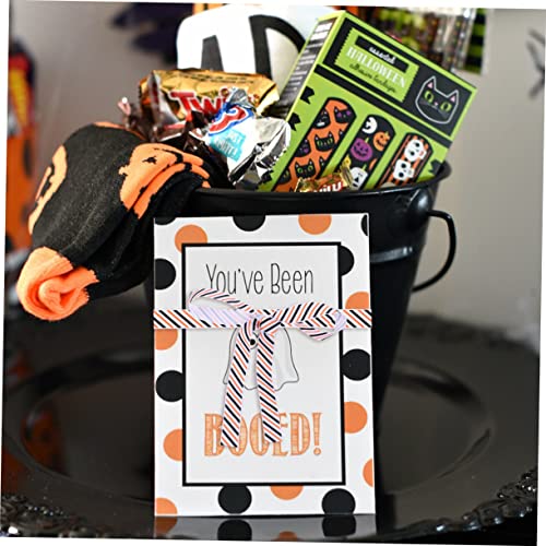jojofuny Halloween Geschenkband Satin Schleifenband für Geschenkverpackung und Diy Bastelprojekte Robustes Verpackungsband Dekoratives Bastelzubehör für Halloween Verpackungen von jojofuny