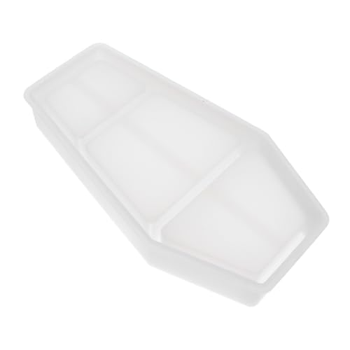 jojofuny Halloween Silikonform Sarg Aufbewahrungsbox Gießform Epoxidharz DIY Schmuck Container Formen Basteln für Handgemachte Aufbewahrung von jojofuny