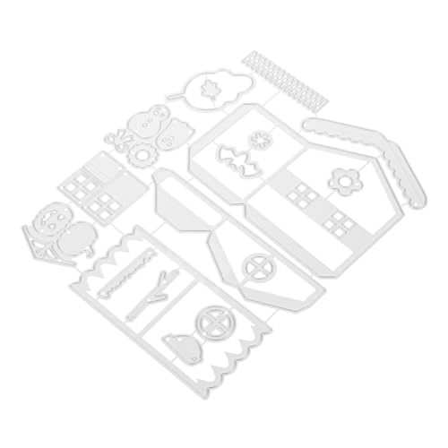 jojofuny Halloween Stanzformen Metall Schneide-schablone DIY Scrapbooking Stanzmuster Bastelvorlage für Fotoalben und Dekoration Langlebig Robust von jojofuny