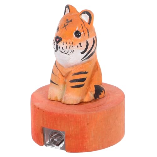 jojofuny Handheld Bleistiftspitzer für Niedlichem Tiger Design Hölzern Manuell und Tragbar Präzise Spitzfunktion für Schule Zuhause und Reisen jojofuny Handheld Bleistiftspitzer für Niedlichem Tiger Design Hölzern Manuell und Tragbar Präzise Spitzfunktion für Schule Zuhause und Reisen von jojofuny