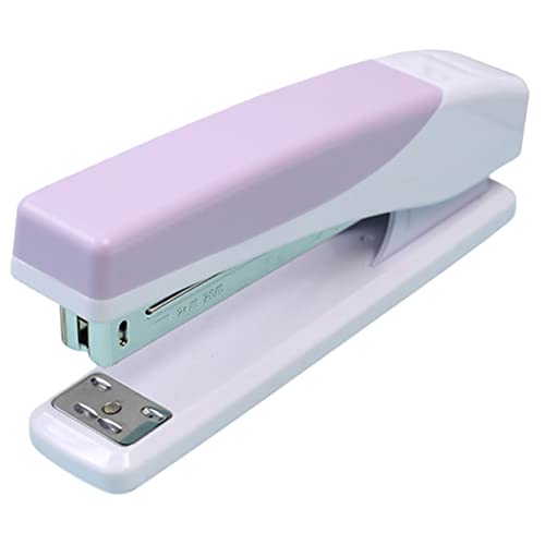 jojofuny Hefter Mit Großer Kapazität Office-bindungstool Hefter Klassenzimmer Hefter Büro Heavy Duty Für Manueller Hefter Bürowefter Dekorativer Schreibtischhefter Bürobedarf Violett Metall von jojofuny