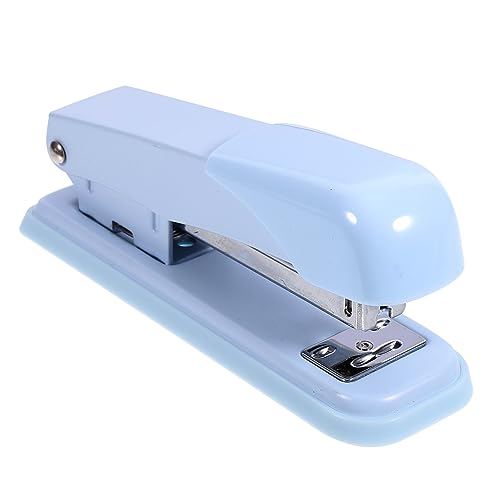 jojofuny Hefter Schwarz tragbar Desktop hoch mehrere Bürowefter Schreibtisch-Essentials Buchheime Klassenzimmerzubehör Metall Sky-blue von jojofuny