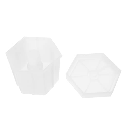 jojofuny Hexagon Silikon Gießform für Lampensockel Flexibel Langlebig und Wiederverwendbar für Epoxidharz und Kreative Diy Projekte jojofuny Hexagon Silikon Gießform für Lampensockel Flexibel Langlebig und Wiederverwendbar für Epoxidharz und Kreative Diy Projekte von jojofuny
