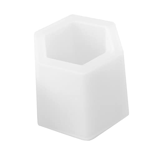 jojofuny Hexagon Stift Halter Silikonform Diy Epoxidharz Gießform für Aufbewahrung Bastelprojekte und Kreative Gestaltung Langlebig und Vielseitig Einsetzbar von jojofuny