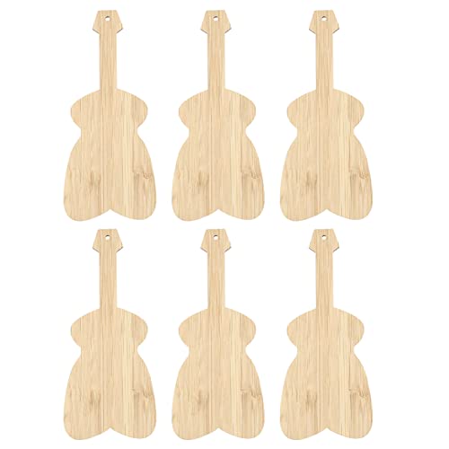 jojofuny Holz Blanko Lesezeichen DIY Holzscheiben: 6 Stück Streudeko Holz Gitarre zum Basteln Tischdeko Holzstücke Holzschilder Holzplatten für Hochzeit Taufe Geburtstag Valentinstag Deko jojofuny Holz Blanko Lesezeichen DIY Holzscheiben: 6 Stück Streudeko Holz Gitarre zum Basteln Tischdeko Holzstücke Holzschilder Holzplatten für Hochzeit Taufe Geburtstag Valentinstag Deko von jojofuny