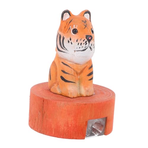 jojofuny Holz Bleistiftspitzer Tiger Handlich Manuell für Kreativer Tierförmiger Robust Präzise für Schule Zuhause Reise Schreibtisch jojofuny Holz Bleistiftspitzer Tiger Handlich Manuell für Kreativer Tierförmiger Robust Präzise für Schule Zuhause Reise Schreibtisch von jojofuny